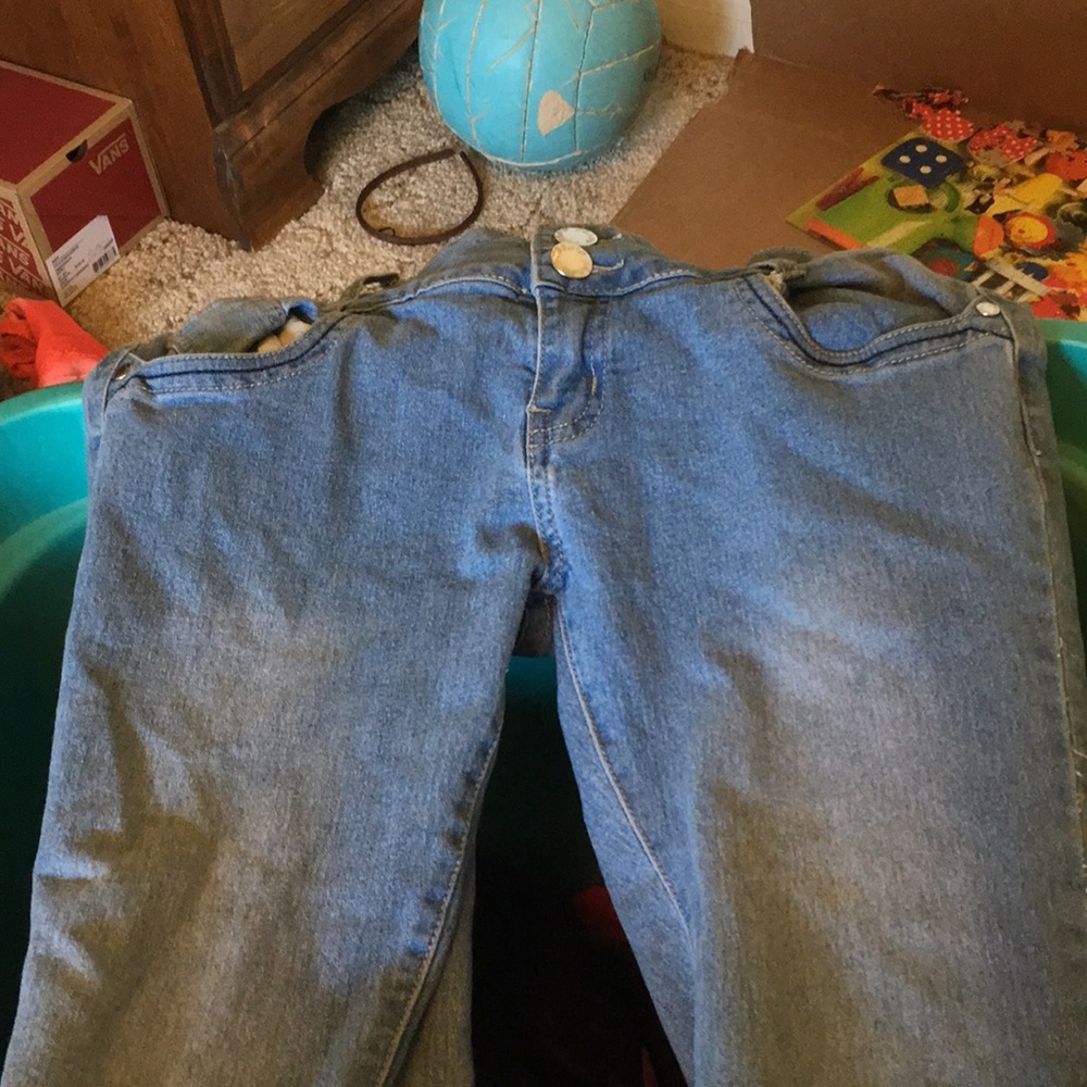 Fairly new light washed jeans